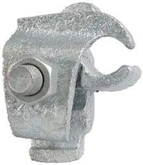 Cooper Crouse-Hinds - 1/2 Pipe, Iron, Electro Galvanized Conduit Clamp - USA Tool & Supply