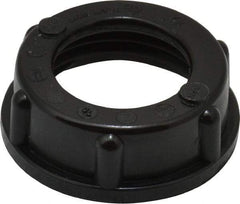 Cooper Crouse-Hinds - 1/2" Trade, Plastic Threaded Rigid/Intermediate (IMC) Conduit Bushing - Insulated - USA Tool & Supply