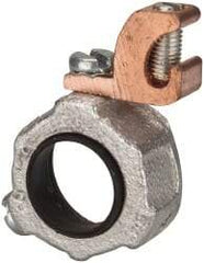 Cooper Crouse-Hinds - 3/4" Trade, Malleable Iron Threaded Rigid/Intermediate (IMC) Conduit Bushing - Partially Insulated - USA Tool & Supply