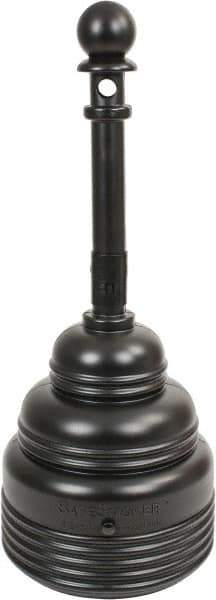 Eagle - 4 Gal Polyethylene Cigarette & Cigar Receptacle - 43-1/4" High - USA Tool & Supply