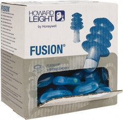 Howard Leight - Reusable, Corded, 27 dB, Flange Earplugs - Blue, 100 Pairs - USA Tool & Supply