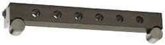 Suburban Tool - 6-1/2 Inch Long x 1 Inch Wide x 0.0001 Inch Center to Center Accuracy, 1-21/32 Inch High, 0.0002 Inch Parallelism, 5 Inch Between Rolls, Sine Bar - Includes Hardened Steel, End Rail - USA Tool & Supply