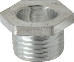 Cooper Crouse-Hinds - 1/2" Trade, Malleable Iron Threaded Rigid/Intermediate (IMC) Conduit Nipple - Noninsulated - USA Tool & Supply