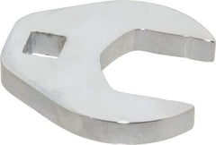 Proto - 1-1/16" 3/8" Drive Chrome Open End Crowfoot Wrench - 2.09" Head Diam x 0.38" Head Thickness - USA Tool & Supply