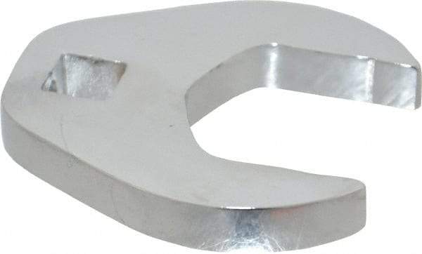 Proto - 1-1/8" 3/8" Drive Chrome Open End Crowfoot Wrench - 2.09" Head Diam x 0.38" Head Thickness - USA Tool & Supply