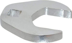 Proto - 1-1/8" 3/8" Drive Chrome Open End Crowfoot Wrench - 2.09" Head Diam x 0.38" Head Thickness - USA Tool & Supply