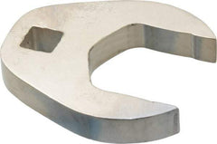 Proto - 1-3/16" 3/8" Drive Chrome Open End Crowfoot Wrench - 2.12" Head Diam x 0.38" Head Thickness - USA Tool & Supply