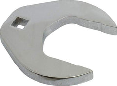 Proto - 2-1/8" 1/2" Drive Chrome Open End Crowfoot Wrench - 3-31/32" Head Diam x 1/2" Head Thickness - USA Tool & Supply