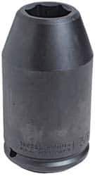 Proto - 1-1/2" Drive 3-9/16" Deep Impact Socket - 6 Points, 6-3/4" OAL - USA Tool & Supply