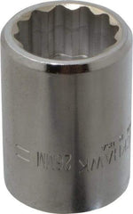 Blackhawk by Proto - 3/4" Drive, Standard Hand Socket - 12 Points, 2" OAL, Alloy Steel, Black Finish - USA Tool & Supply