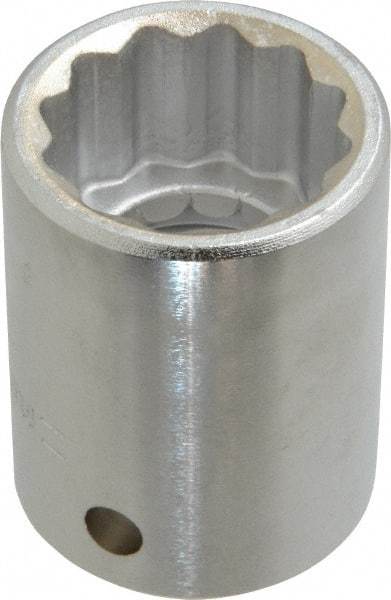 Blackhawk by Proto - 3/4" Drive, Standard Hand Socket - 12 Points, 2" OAL, Alloy Steel, Black Finish - USA Tool & Supply