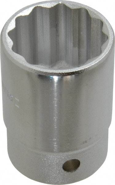 Blackhawk by Proto - 3/4" Drive, Standard Hand Socket - 12 Points, 2-13/64" OAL, Alloy Steel, Black Finish - USA Tool & Supply