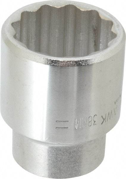 Blackhawk by Proto - 3/4" Drive, Standard Hand Socket - 12 Points, 2-13/32" OAL, Alloy Steel, Black Finish - USA Tool & Supply