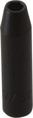 Proto - 1/4" Drive 7/32" Deep Impact Socket - 6 Points, 2" OAL - USA Tool & Supply