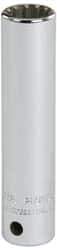 Proto - 1/2" Drive, 1/2" Socket, Spline Socket - 12 Points, 3-3/8" OAL - USA Tool & Supply