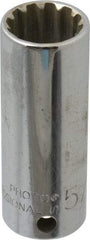 Proto - 3/8" Drive, 5/8" Socket, Spline Socket - 12 Points, 2-3/8" OAL - USA Tool & Supply