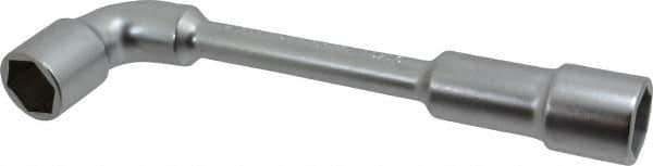 Facom - 15/16", 6 Point, Satin Chrome Coated, 90 ° Offset Socket Wrench - 250mm OAL, 34.5mm Head Thickness - USA Tool & Supply