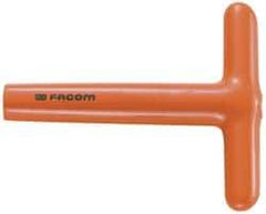 Facom - 6mm 6 Point Insulated Box Wrench - Single End, 1/2" Head Diam, 5-11/16" OAL, Steel - USA Tool & Supply