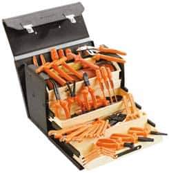 Facom - 38 Piece Insulated Hand Tool Set - Comes in Tool Box - USA Tool & Supply