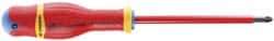 Facom - PZ.1 Point, 100mm Blade Length Posidrive Screwdriver - 8" OAL - USA Tool & Supply