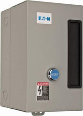 Eaton Cutler-Hammer - 208 Coil VAC, 9 Amp, Nonreversible Enclosed Enclosure NEMA Motor Starter - 1-1/2 hp at 1 Phase, 1 Enclosure Rating - USA Tool & Supply