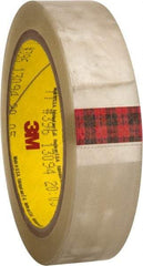 3M - 36 Yds. x 1", Clear Polyester Film Tape - 396 Series, 4.1 mil Thick, 43 Lb./Inch Tensile Strength - USA Tool & Supply