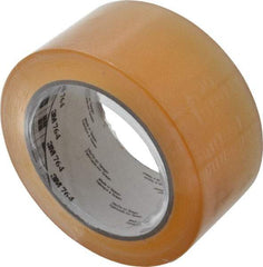 3M - Transparent Solid Color Vinyl Tape - 2" Wide x 108' Long x 0.005" Thick, General Traffic - USA Tool & Supply