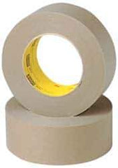 3M - 1-1/2" Wide x 60 Yd Long Brown Paper Masking Tape - Series 2517, 6.5 mil Thick, 35 In/Lb Tensile Strength - USA Tool & Supply