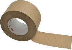 3M - 3" Wide x 60 Yd Long Tan Paper Masking Tape - Series 2515, 6.7 mil Thick, 36 In/Lb Tensile Strength - USA Tool & Supply