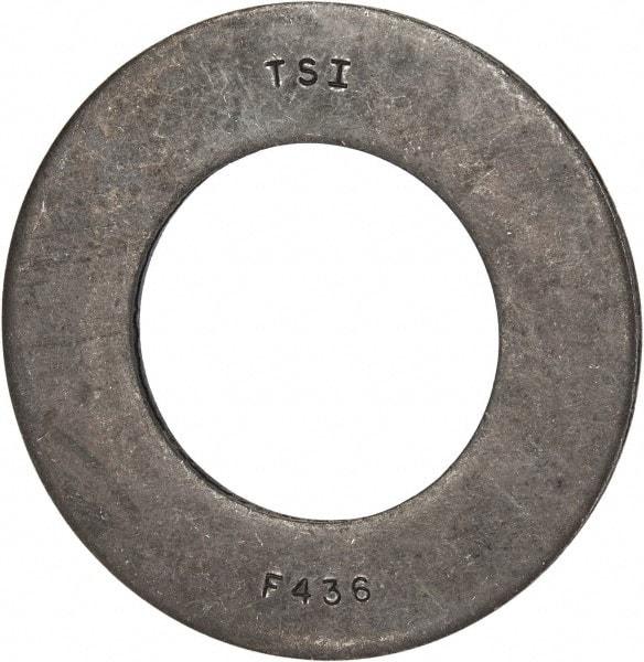 Value Collection - 2" Screw, Grade 8 Alloy Steel SAE Flat Washer - 2-1/8" ID x 3-3/4" OD, 0.196" Thick, Plain Finish - USA Tool & Supply