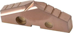 Allied Machine and Engineering - 1-7/8" Diam x 1/4" Thick, Seat Code 3, 132° Included Angle Spade Drill Insert - AM200 Coated, Cobalt, Grade Premium Cobalt, Series GEN2 T-A - USA Tool & Supply