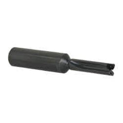 Allied Machine and Engineering - Series Z, 7/16 to 1/2" Diam, 3/4" Diam Straight Shank, Straight Flute Spade Drill - 1-1/4" Max Depth, 2-1/8" Body Length, 4-13/32" OAL, Short Length, Through Coolant - USA Tool & Supply