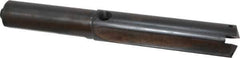 Allied Machine and Engineering - Series 3, 1-13/32 to 1-7/8" Diam, 1-1/4" Diam Straight Shank, Straight Flute Spade Drill - 4-3/4" Max Depth, 6-3/16" Body Length, 10" OAL, Short Length, Through Coolant - USA Tool & Supply