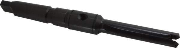 Allied Machine and Engineering - Series 1, 45/64 to 15/16" Diam, 3MT Taper Shank, Straight Flute Spade Drill - 2-3/4" Max Depth, 5-39/64" Body Length, 9-5/32" OAL, Short Length, Through Coolant - USA Tool & Supply