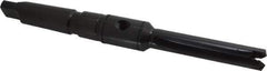Allied Machine and Engineering - Series 1, 45/64 to 15/16" Diam, 3MT Taper Shank, Straight Flute Spade Drill - 2-3/4" Max Depth, 5-39/64" Body Length, 9-5/32" OAL, Short Length, Through Coolant - USA Tool & Supply