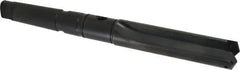 Allied Machine and Engineering - Series 3, 1-13/32 to 1-7/8" Diam, 4MT Taper Shank, Straight Flute Spade Drill - 4-3/4" Max Depth, 8-1/8" Body Length, 12-9/16" OAL, Short Length, Through Coolant - USA Tool & Supply
