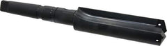 Allied Machine and Engineering - Series 4, 1-29/32 to 2-9/16" Diam, 4MT Taper Shank, Straight Flute Spade Drill - 5-1/8" Max Depth, 8-5/8" Body Length, 13-1/16" OAL, Short Length, Through Coolant - USA Tool & Supply