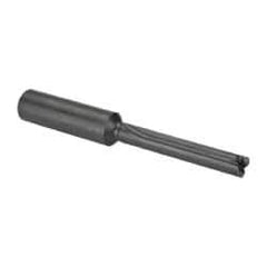 Allied Machine and Engineering - Series Z, 7/16 to 1/2" Diam, 3/4" Diam Straight Shank, Straight Flute Spade Drill - 2-3/8" Max Depth, 3-1/4" Body Length, 5-17/32" OAL, Standard Length, Through Coolant - USA Tool & Supply