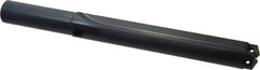 Allied Machine and Engineering - Series 3, 1-13/32 to 1-7/8" Diam, 1-1/4" Diam Straight Shank, Straight Flute Spade Drill - 8-1/4" Max Depth, 9-11/16" Body Length, 13-1/2" OAL, Standard Length, Through Coolant - USA Tool & Supply