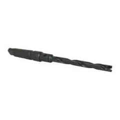 Allied Machine and Engineering - Series 1, 45/64 to 15/16" Diam, 4MT Taper Shank, Helical Flute Spade Drill - 6-3/4" Max Depth, 9-43/64" Body Length, 14-5/32" OAL, Standard Length, Through Coolant - USA Tool & Supply