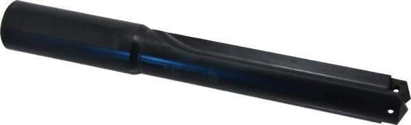 Allied Machine and Engineering - Series 3, 1-13/32 to 1-7/8" Diam, 1-1/2" Diam Straight Shank, Straight Flute Spade Drill - 6-1/2" Max Depth, 7-15/16" Body Length, 11-3/4" OAL, Standard Length, Through Coolant - USA Tool & Supply
