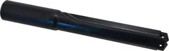 Allied Machine and Engineering - Series 3, 1-13/32 to 1-7/8" Diam, 1-1/2" Diam Straight Shank, Straight Flute Spade Drill - 6-1/2" Max Depth, 7-15/16" Body Length, 11-3/4" OAL, Standard Length, Through Coolant - USA Tool & Supply