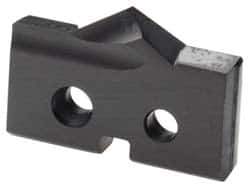 Allied Machine and Engineering - 1-3/16" Diam x 3/16" Thick, Seat Code 2, 90° Included Angle Spade Drill Insert - TiAlN Coated, Cobalt, Series T-A - USA Tool & Supply