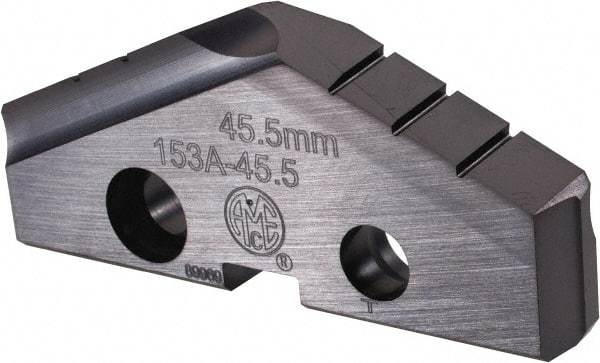 Allied Machine and Engineering - 45.5mm Diam x 1/4" Thick, Seat Code 3, Spade Drill Insert - TiAlN Coated, Cobalt, Series T-A - USA Tool & Supply