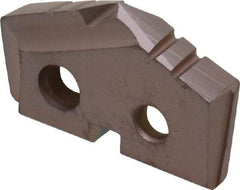 Allied Machine and Engineering - 57/64" Diam x 5/32" Thick, Seat Code 1, 132° Included Angle Spade Drill Insert - AM200 Coated, Cobalt, Grade Super Cobalt, Series GEN2 T-A - USA Tool & Supply