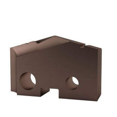 Allied Machine and Engineering - 1-3/64" Diam x 3/16" Thick, Seat Code 2, 132° Included Angle Spade Drill Insert - AM200 Coated, Cobalt, Grade Super Cobalt, Series GEN2 T-A - USA Tool & Supply