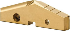 Allied Machine and Engineering - 3-3/4" Diam x 7/16" Thick, Seat Code 7, 144° Included Angle Spade Drill Insert - TiN Coated, High Speed Steel, Series GEN2 T-A - USA Tool & Supply