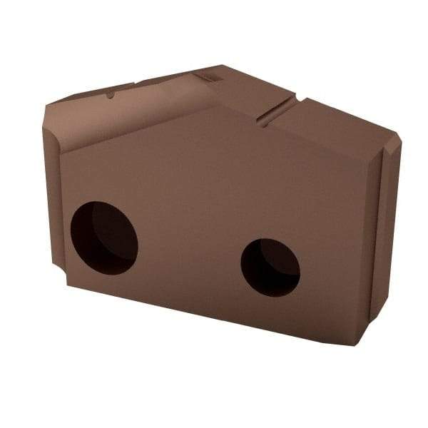 Allied Machine and Engineering - 18.5mm Diam x 5/32" Thick, Seat Code 1, 132° Included Angle Spade Drill Insert - AM200 Coated, Cobalt, Grade Super Cobalt, Series GEN2 T-A - USA Tool & Supply