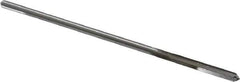 Alvord Polk - 0.1378" Cobalt 4 Flute Chucking Reamer - Straight Flute, 0.1275" Straight Shank, 1" Flute Length, 4" OAL - USA Tool & Supply