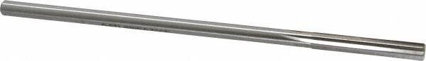 Alvord Polk - 0.2362" Cobalt 6 Flute Chucking Reamer - Straight Flute, 0.2265" Straight Shank, 1-1/2" Flute Length, 6" OAL - USA Tool & Supply